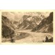 2 cpa 74 CHAMONIX MONT-BLANC. Alpiniste sur les Jumeaux et la Mer de Glace Montenvers 1938