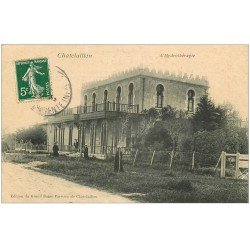 carte postale ancienne 17 CHATELAILLON. L'Hydrothérapie 1908