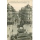 2 cpa 45 ORLEANS. Jeanne d'Arc Place Martroi, rue République et Fort Tourelles 1933