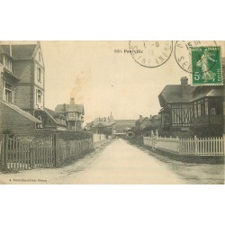 76 POURVILLE. Rue à identifier 1913