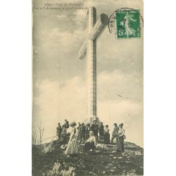 73 CHAMBERY. Randonneurs à la Croix du Nivolet 1912
