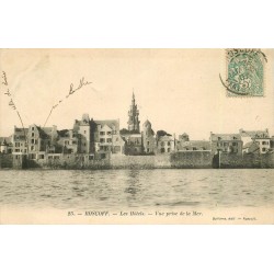 29 ROSCOFF. Les Hôtels 1907 timbre taxe