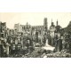4 photo cpsm petit format 51 REIMS. Incendie Cathédrale et Quartiers Guerre 1914-18
