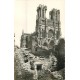 4 photo cpsm petit format 51 REIMS. Incendie Cathédrale et Quartiers Guerre 1914-18