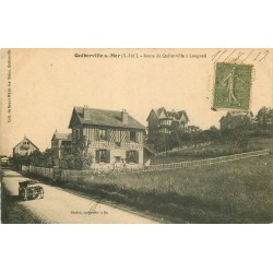 76 QUIBERVILLE SUR MER. Route de Quiberville à Longueil 1917