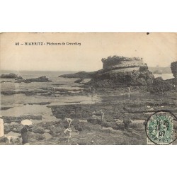 64 BIARRITZ. Pêcheurs de Crevettes 1907