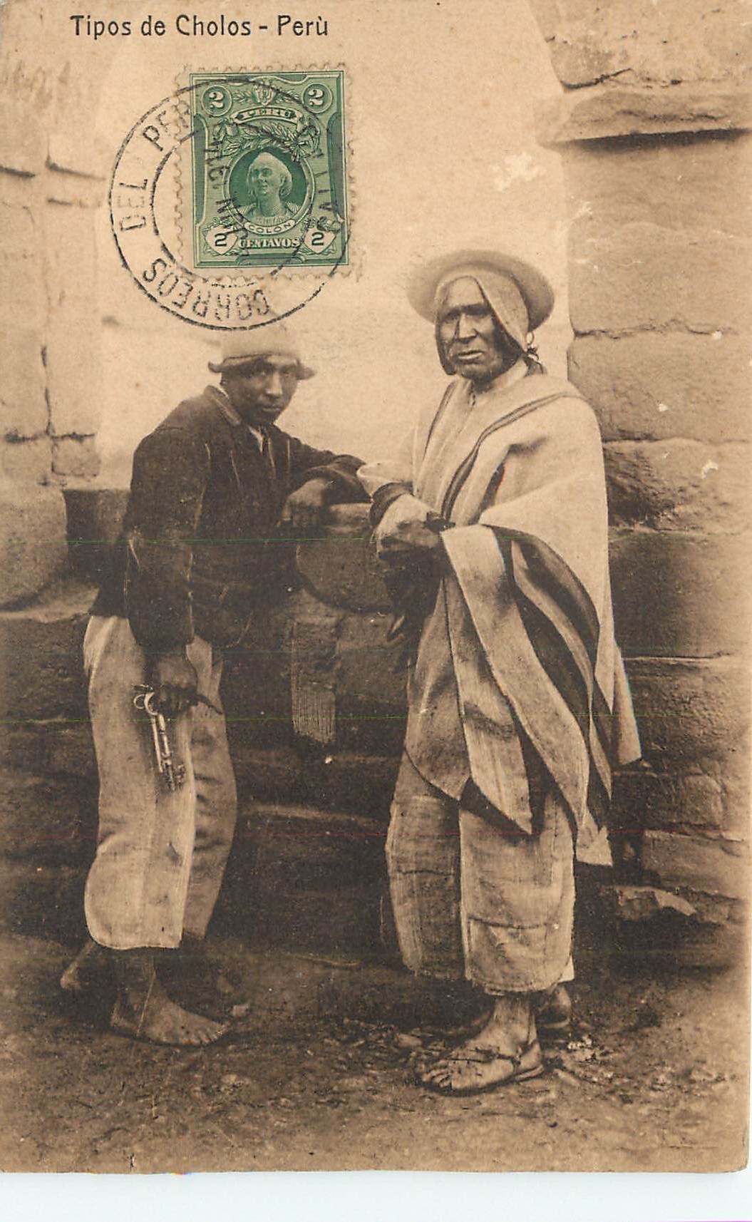 Péro Perù TIPOS DE CHOLOS 1914