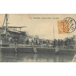 Chine TIEN-TSIN. Le Pont de Pé-Ta Coin Cité 1913