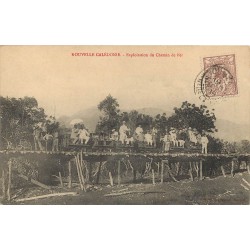 NOUVELLE CALEDONIE. Exploitation du Chemin de Fer 1914