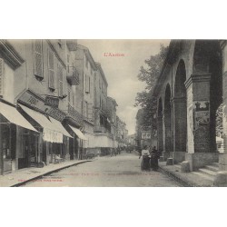 09 PAMIERS. La Halle et Tabac rue des Carmes