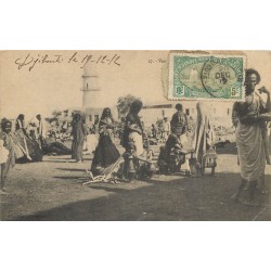 DJIBOUTI. Vendeuses de café au Marché 1912