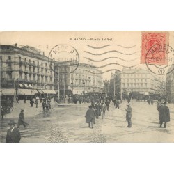 Espagne MADRID Puerta del Sol 1915