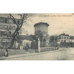 Paris 18 MONTMARTRE. Château d'Eau rue Lepic