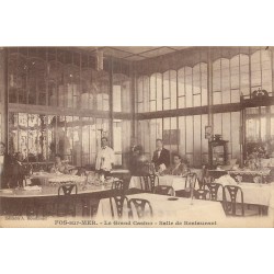 13 FOS-SUR-MER. Salle de Restaurant du Grand Casino 1928