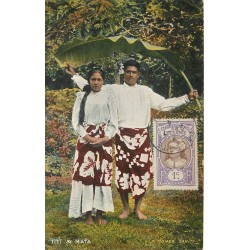 Océanie. TAHITI Titi & Mata Homes 1913