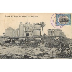 GUATEMALA. Iglesia del Cerro del Carmen 1914