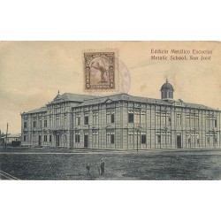 COSTA RICA. Metalic School San José 1914