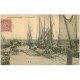 carte postale ancienne 17 FOURAS-LES-BAINS. Le Port avec Bateaux de Pêcheurs 1905