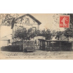 78 Andresy. Restaurant de l'Espérance CHANTRY pour Pêcheurs 1911