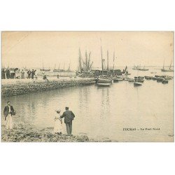 carte postale ancienne 17 FOURAS-LES-BAINS. Le Port Nord