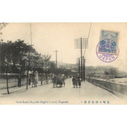 Japan NAGASAKI. Oura Bund Opposite English Consul 1913