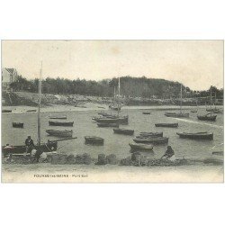 carte postale ancienne 17 FOURAS-LES-BAINS. Le Port Sud . Carte pionnière vierge vers 1900