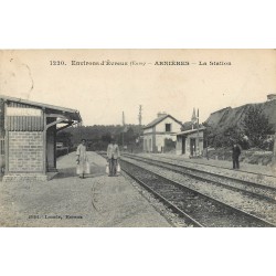 27 ARNIERES. La Station ou Gare 1923