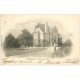 carte postale ancienne 03 CHAMPROUX. Château de la Presle 1903. Jardiniers (léger pli coin)...