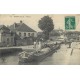 89 ROGNY. L'Ecluse avec Péniche 1910