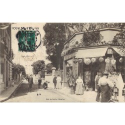 78 HOUILLES. Villa Joly et magasin de cartes postales 1910