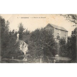 58 CHIDDES. Le Moulin de Bousset animation 1918