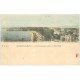 carte postale ancienne 17 FOURAS-LES-BAINS. Rare double vue prise du Sémaphore en couleur.