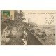 carte postale ancienne 17 FOURAS-LES-BAINS. Terrasse et Sapinettes 1921
