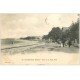 carte postale ancienne 17 FOURAS-LES-BAINS. Villas de la Plage Nord. Timbre manquant...