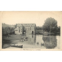 3 cpa 35 PONT REAN. Le Moulin, Ecluse du Boël et Pont