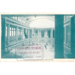 39 SALINS-LES-BAINS. Piscine sportive d'eau salée naturelle 1939