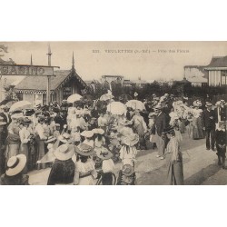 76 VEULETTES. Fête des Fleurs avec sa Terrasse Casino 1907