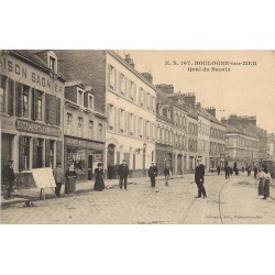 62 BOULOGNE-SUR-MER. Maison "Sagnier" Estaminet du Commerce Quai du Bassin