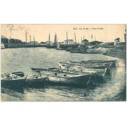 carte postale ancienne 17 ILE DE RE. Port d'Ars 1927