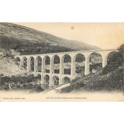 2 x cpa 01 Pont de Cize-Bolozon et Passerelle d'Arlod 1905