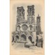 7 x cpa 02 LAON Cathédrale, Porte Soissons, Tour Penchée, Nef, Ville, Tramway et Hôtel de Ville