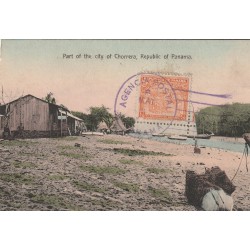 PANAMA Part of the City of Chorrera 1913
