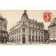 2 x cpa 89 AUXERRE. Hôtel des Postes 1917 et Porte du Temple 1916