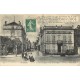 2 x cpa 89 AUXERRE. Hôtel des Postes 1917 et Porte du Temple 1916