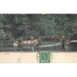 Océanie FIDJI attacked Pêcheurs et Chasseurs 1913