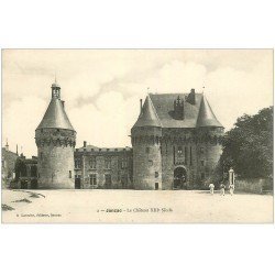 carte postale ancienne 17 JONZAC. Le Château n°2