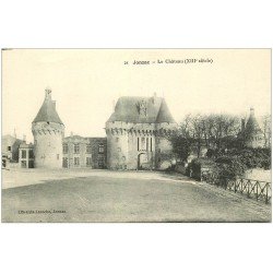 carte postale ancienne 17 JONZAC. Le Château n°21