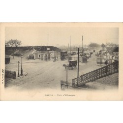 93 PANTIN. Animation Porte d'Allemagne vers 1900