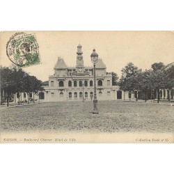 Viêt-Nam SAIGON Hôtel de Ville Boulevard Charner 1913