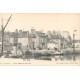3 x cpa 22 PAIMPOL. Vieux bassin quai Loti, Trio Paimpolaises et Rade route de Bréhat vers 1900